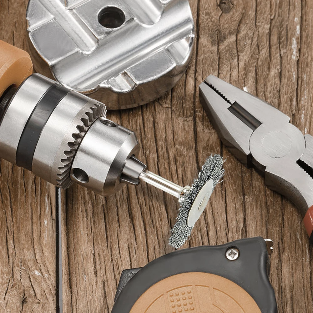 15 шт. щетки колеса провода для удаления ржавчины инструмент полировки дрель