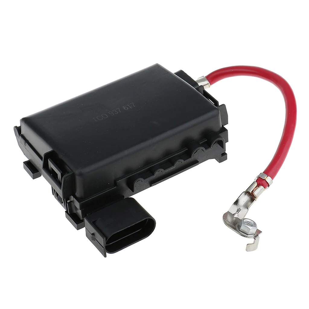 Car Battery Fuse Box 3-Pin Connector for VW Jetta Golf Beetle Replaces 1J0 937 550 A/B High Performance