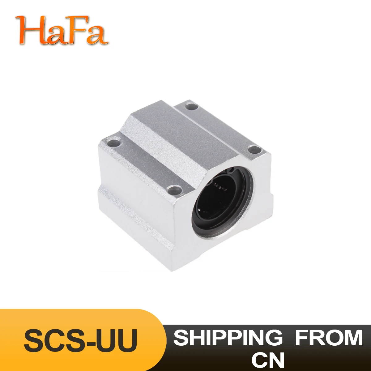 Линейный шарикоподшипник скользящий блок SCS6UU SCS8UU SCS10UU SCS12UU SCS16UU 13/20/25/30/35/40/50/60UU CNC 3D