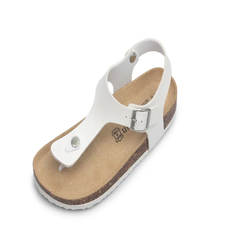 Женские пробковые шлепанцы MVP белые черные красные повседневные сандалии на