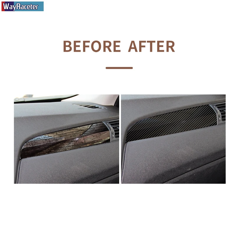 

Anti Scratch Car Interior Trim Protective Film Decoration 5D Carbon Fiber Vinyl Sticker For BMW X3 F25 X4 F26 Accessories