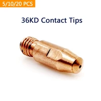 36kd mig weldingtorch tips consumables m830mm 0 81 01 21 4 mm holder torch gun nozzle migmag co2gas soldering accessories