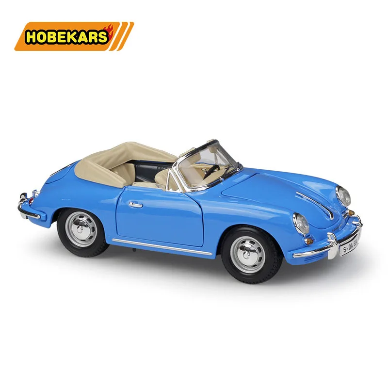 Bburago литая под давлением модель классический автомобиль 356B Cabriolet 1:18 из