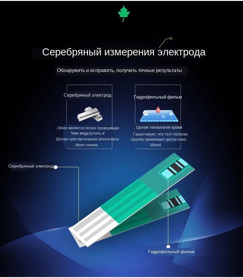 Cofoe тест-полоски для глюкозы в крови и иглы ланцеты только для Cofoe Yice измеритель уровня глюкозы в крови диабет инструменты для сбора крови