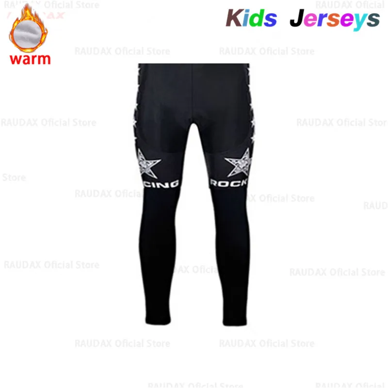 8 Rock Pro Team детская зимняя велосипедная одежда более теплая Ropa Ciclismo с длинным рукавом MTB велосипедная одежда комплект спортивной одежды для улицы - Цвет: 8