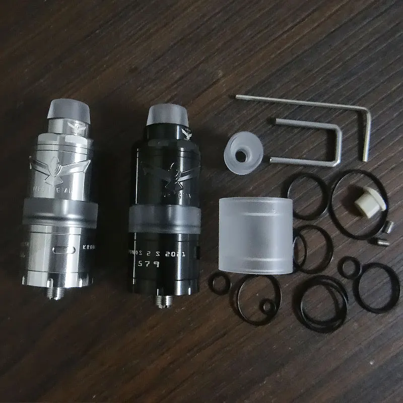 

Испаритель Kronos 2 S 2021 MTL DL RTA 316SS 23 мм, 4,5 мл