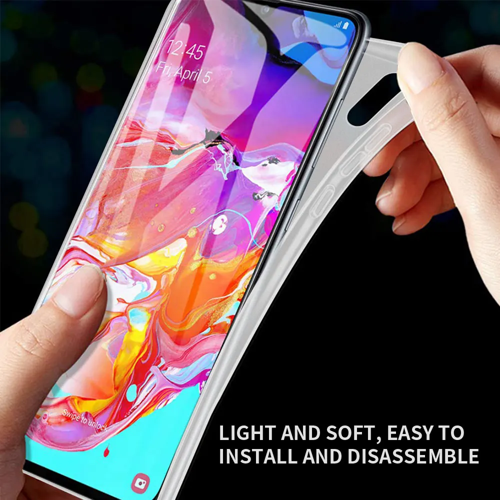 

Soft Case Coque For Samsung Galaxy A50 A51 A71 A21s A10 A20e A30 A31 A40 A41 A70 A11 A32 Universe Stars Moon Back Cover Fundas