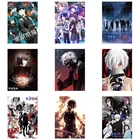 Аниме Токийский Гуль, холст, живопись, анимационные персонажи, плакат, печать, настенные художественные картины и принты, подходит для домашнего декора детской комнаты