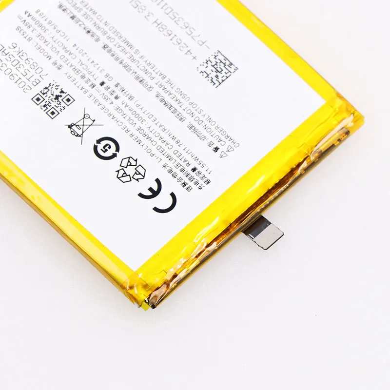 Mcdark 3060 мАч аккумуляторы высокой производительности для Meizu Pro 6s BT53SBattery 6 запасные