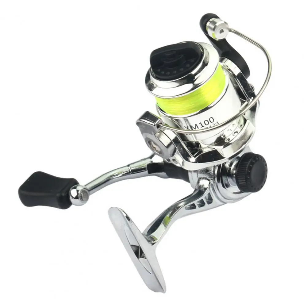Модернизированная портативная металлическая мини Рыболовная катушка XM100