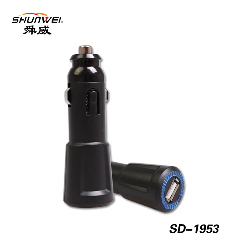 

Shunwei 2.1A автомобильное зарядное устройство USB зарядное устройство SD-1953