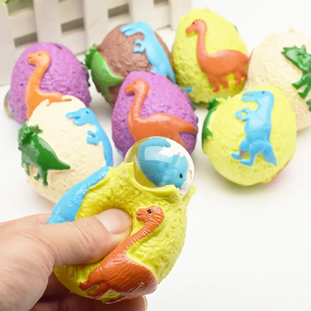 

1Pc Dinosaur Egg Squeeze Water Ball Hand Grip Decompression Toy For Kids Adults Toy Stress Vent Toy