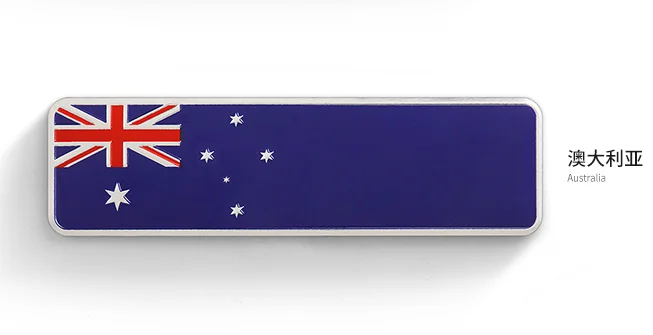 

Metal Australia Flag Car Emblem Badge Motorcycle Decals Sticker Fairing