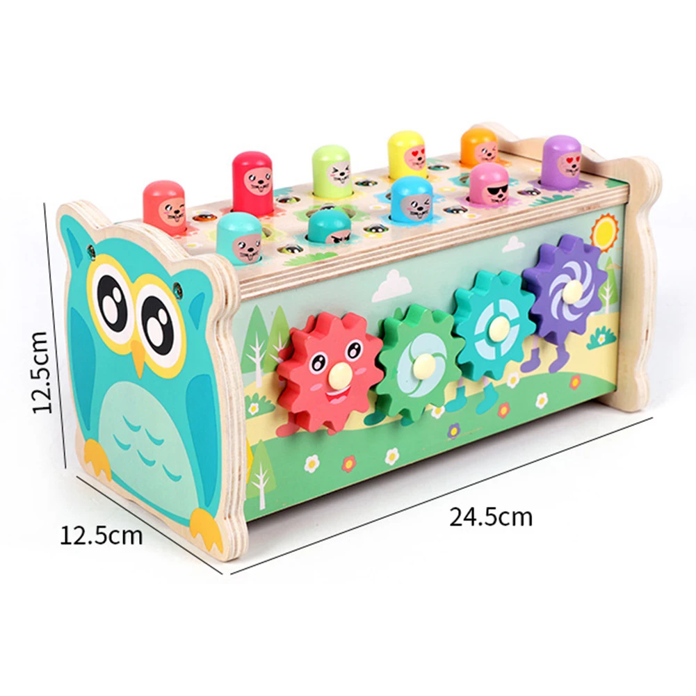 

Kids Hit Hamster Game Interactive Montessori Toys for Child Entertainment Toys Parent-child Interactive Hamster Game Toy