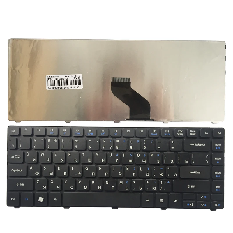 Новая русская/Русская клавиатура для ноутбука Acer Aspire 4740 4740G 4741 4741G 4741Z 4741ZG 4743 4743G 4743Z