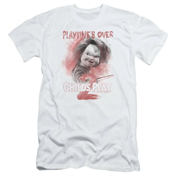

Детская игровая Приталенная футболка Playtimes Over White Tee