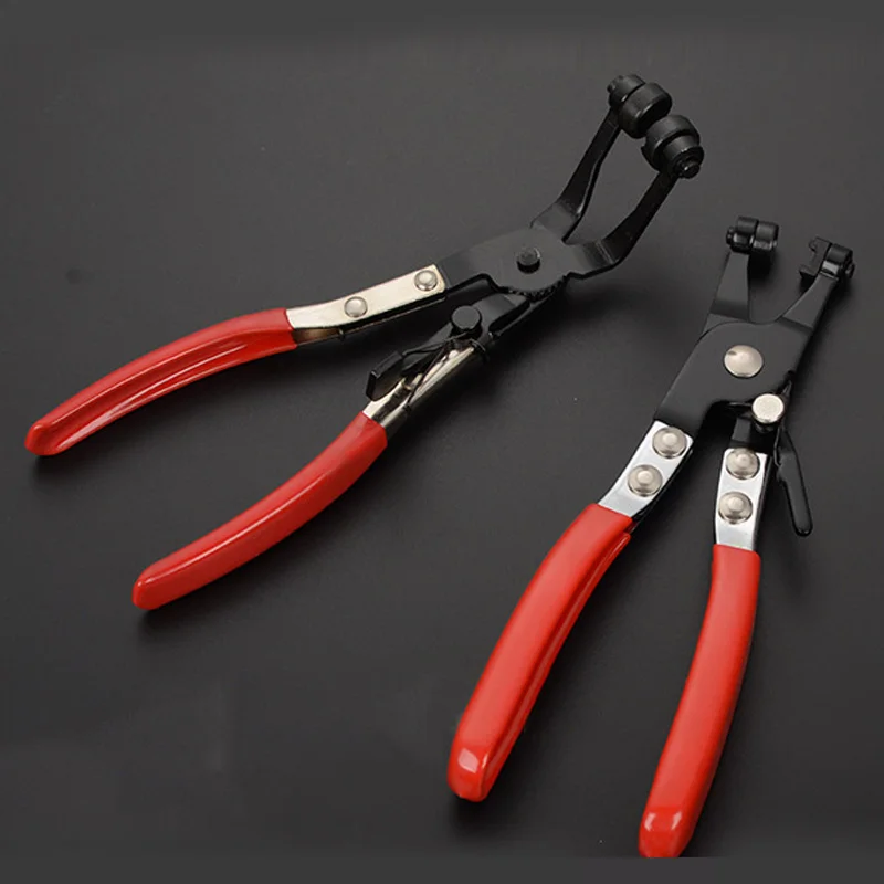 

Flat Head Type Red Replace Accessory Hose Clamp Pliers Set Removal Tool 215mm Pro High Quality