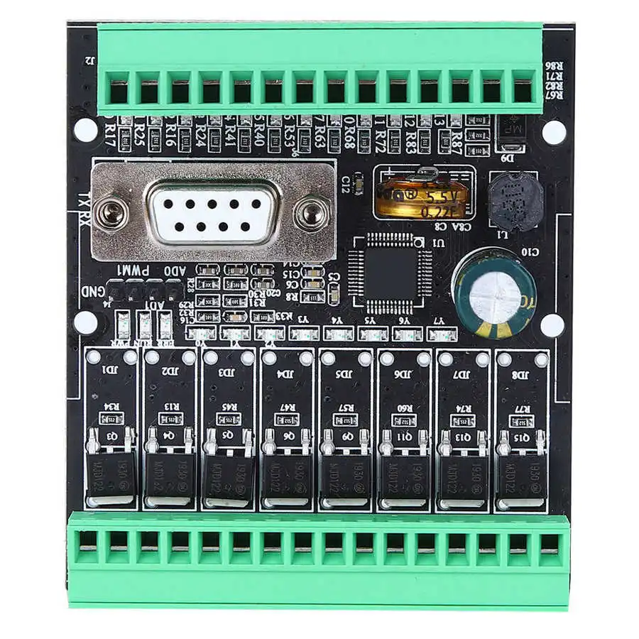 Плата промышленного управления PLC FX1N/2N 6MR/T/10/14/20MR/T стандартный (C) программируемые