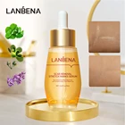 LANBENA средство для удаления шрамов от растяжек, сыворотка для лечения акне, минимизирует поры, растяжки Pockmark, разглаживает кожу