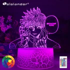 Новый аниме-светильник juютсу Kaisen Satoru Gojo, светодиодный ночник для спальни, Декор, подарок на день рождения, ламсветильник Satoru Gojo, приз juютсу Kaisen