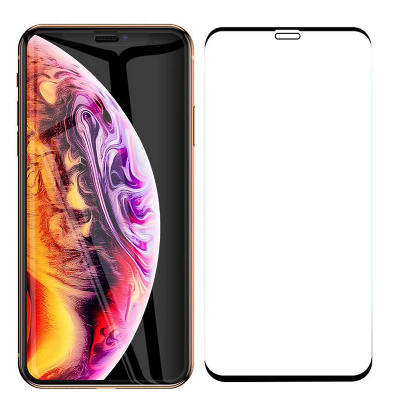 Для iPhone 11 полное покрытие закаленное стекло на Pro пыленепроницаемый экран tection Max tector