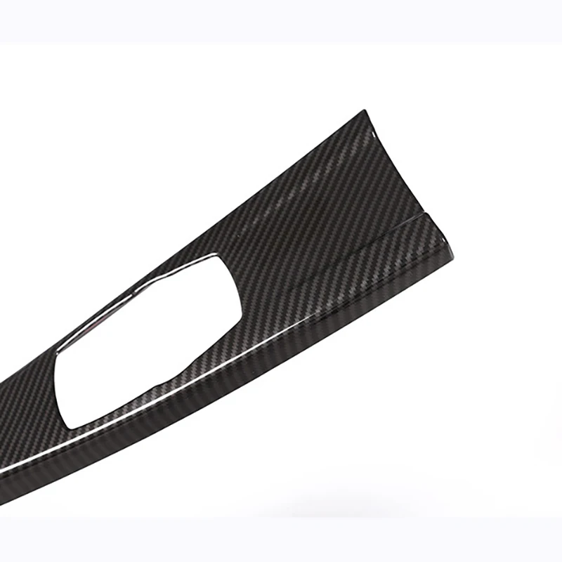 

Auto Interior Multimedia Panel Cover Trim for BMW 3 Series F30 F34 4 Series F33 F36 2013 2014 2015 2016 2017 Carbon Fiber ABS