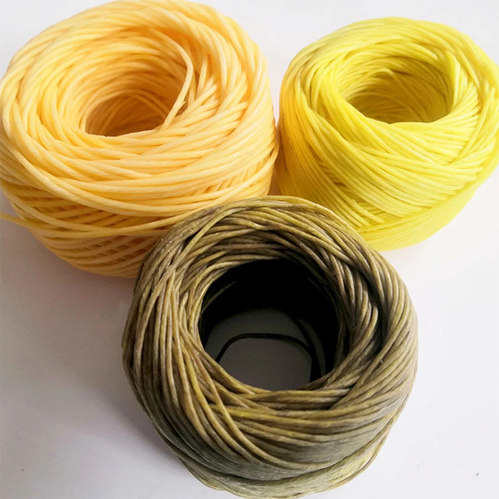 1 рулон 200 футов фитиль свечи зажечь пеньковая веревка пчелиный воск освещения DIY