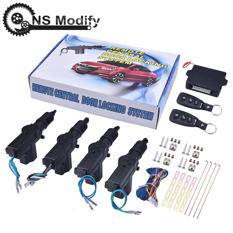 Универсальный привод центрального дверного замка 12 В с пультом управления|Замки