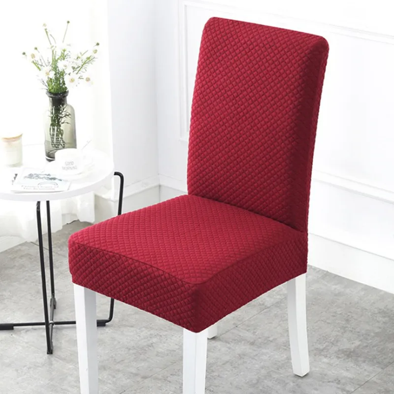 Детские Бархатные жаккардовые платья обеденный стул покрытие листа спандекс