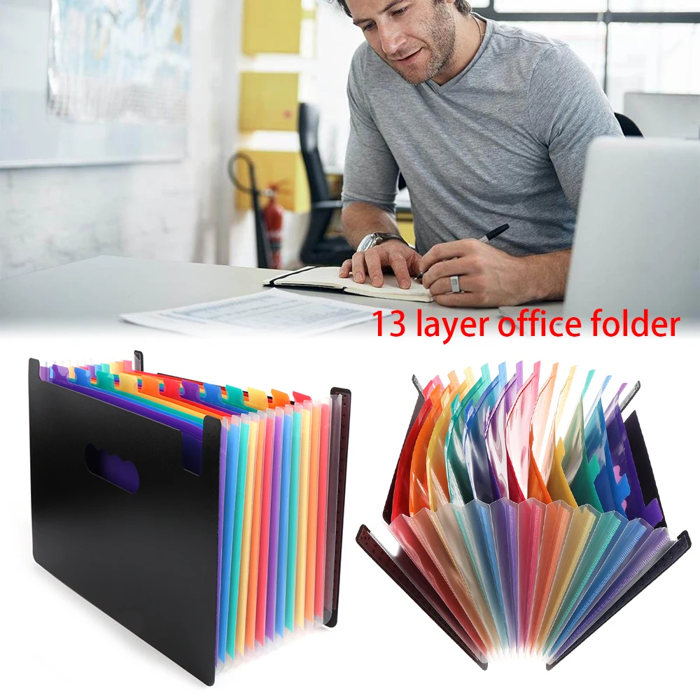 Раскладушка для документов формата А4 с откидной крышкой Складная расширяющаяся