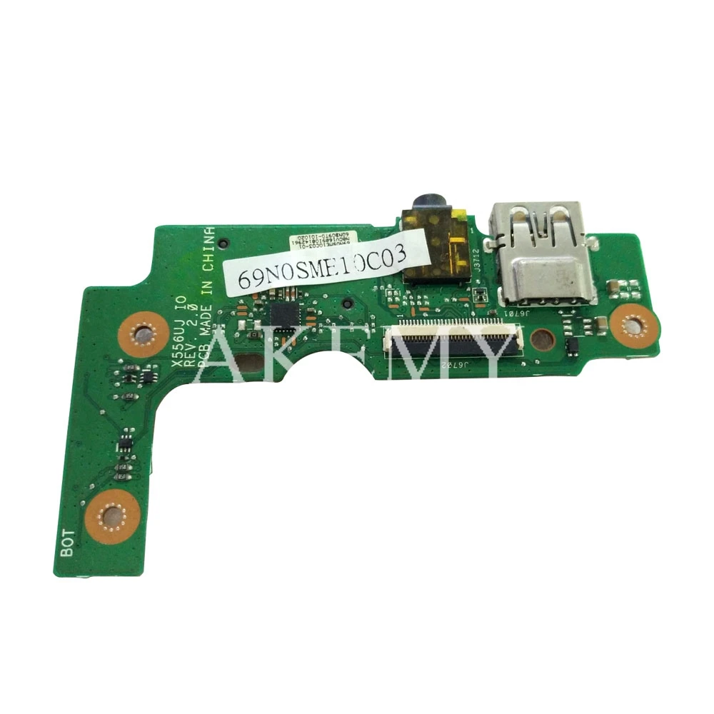 X556UJ REV: 3 1 REV 2 0 HDD/USB плата для For Asus X556U X555UJ X556UV X556UB жесткий диск 100% протестированная