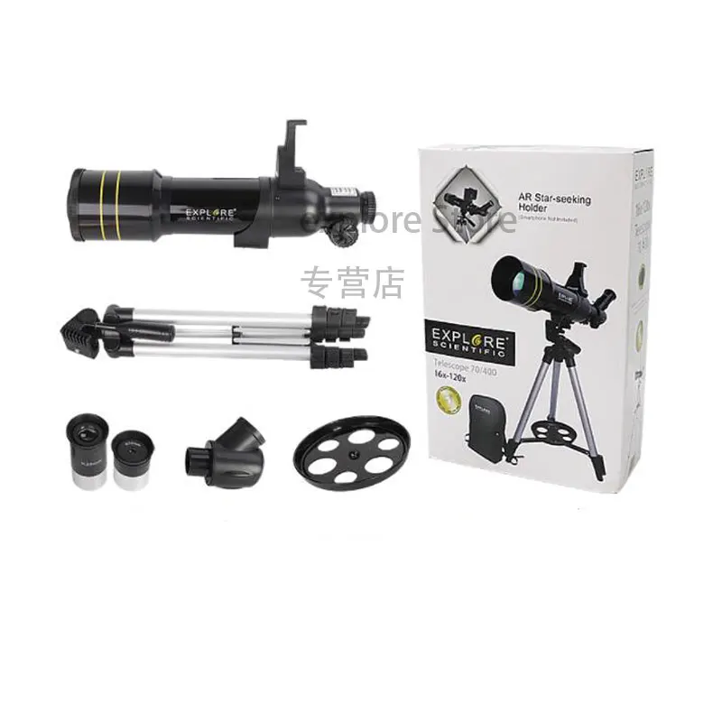 

Explore Scientific 70AZ HD Professional Astronomical Telescope Night Vision Deep Space Star View Moon, Powerful Monocular