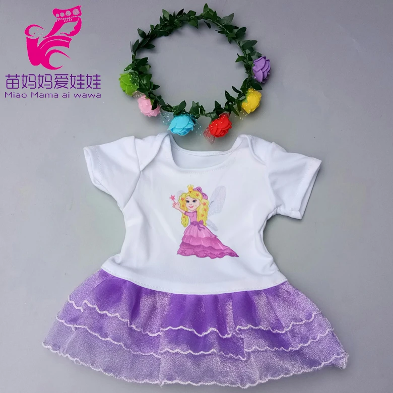 40 см Одежда для куклы штаны юбка рубашка американской 18 дюймов 45 наряд детский