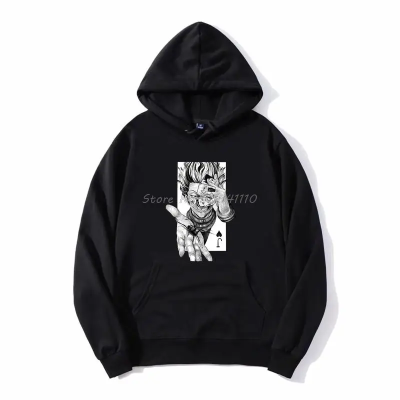 

My Hero Academia Print Hoodie Men Fleece Hoodies Hooded Sweatshirt Streetwear