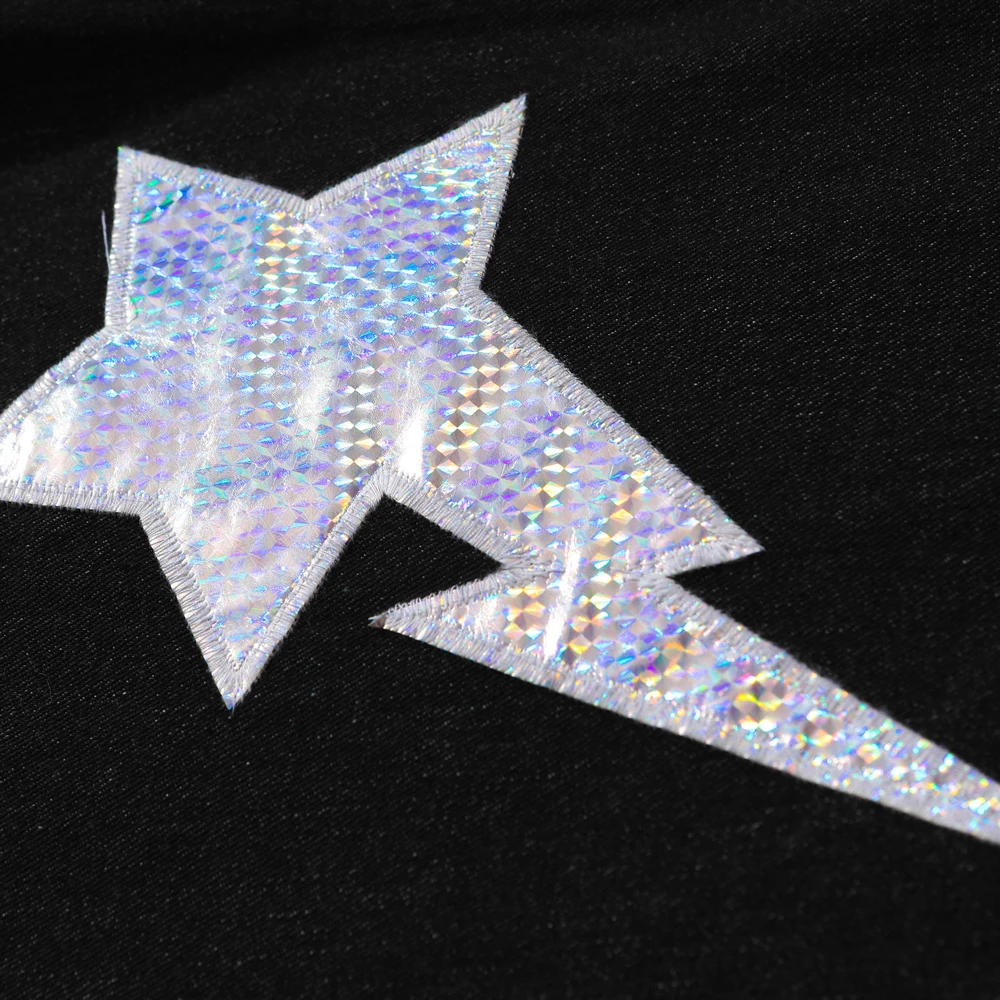 Hip Hop Streetwear Jean Reflective Patchwork y2k Pants 2023 Vintage Retro Metal Style Punk Goth Mens Denim Gothic Jeans Trouser