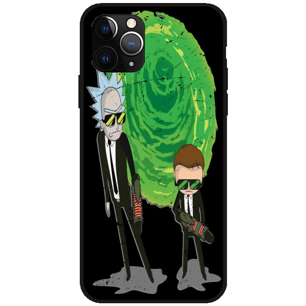 

Ricks Anime Mortys divertida Phone Case for IPhone 7,8,SE2020,7plus,8plus,11,11Pro,11 Pro Max,X,XR,XS,XS Max Soft Tpu Back Cover