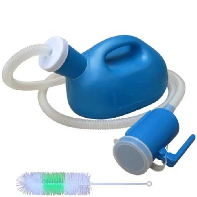 Новое поступление 2019 Мужской писсуар большой емкости с двойной крышкой 2000 мл для