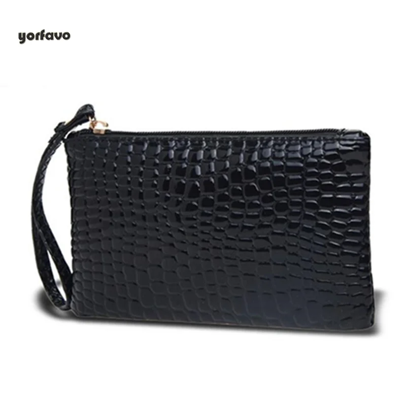 Горячая Распродажа кожаная сумка простая женская для мобильного телефона