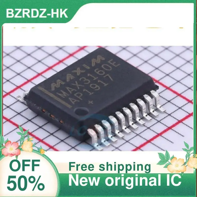 

1-20PCS MAX3160EAP+T MAX3160EAP SSOP20 New original IC