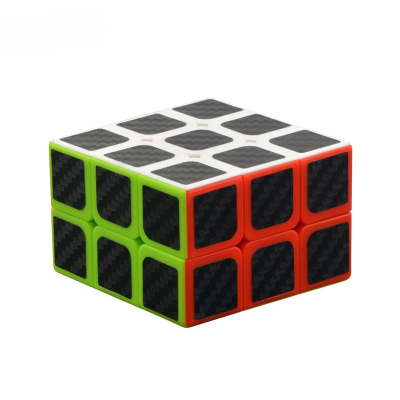 Магический куб из углеродного волокна 2x2x3 наклейки профессиональный магический