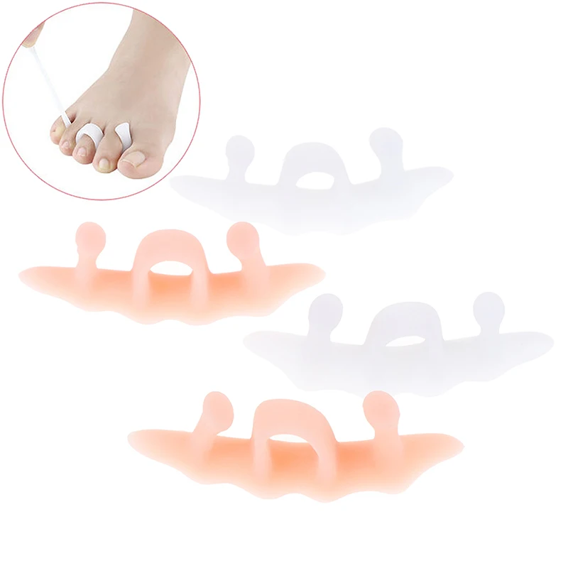 

1Pair Toe Separators Corrector Bunion Elastic Corrector Straighteners Toe Spacers Bunion Relief To Bunion Hallux Valgus