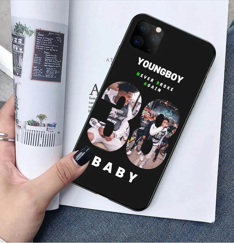 TPU Силиконовый чехол для телефона NBA Youngboy Never Broke снова Merch 38 из ТПУ для iPhone 11 Pro MAX SE 5 5S 6 6splus 7 8Plus MAX XR XS X - Цвет: TPU