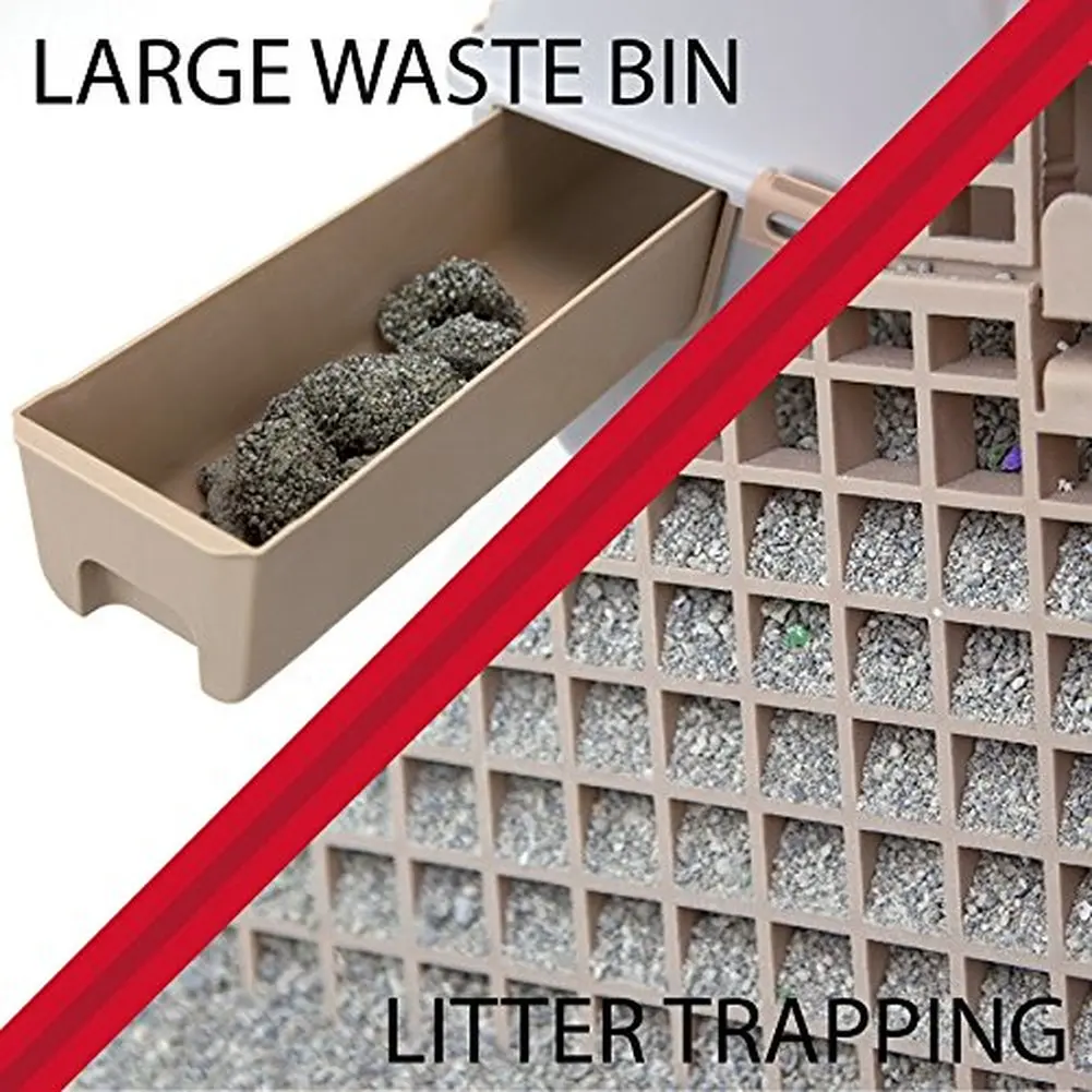 Полуавтоматическая быстрая очистка кошачьего туалета роскошный комнатный бокс