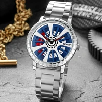 watches mens luxury brand quartz watch for men stainless steel business clock male fashion sports wristwatch relogio masculino