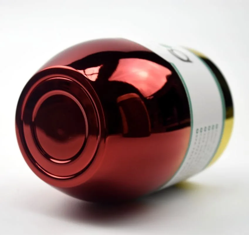 

Christmas Gift Cup Egg Shaped Cup 304 Stainless Steel Tumber Mug with Lid Wine Beer Cup Vacuum Thermos Rose Gold