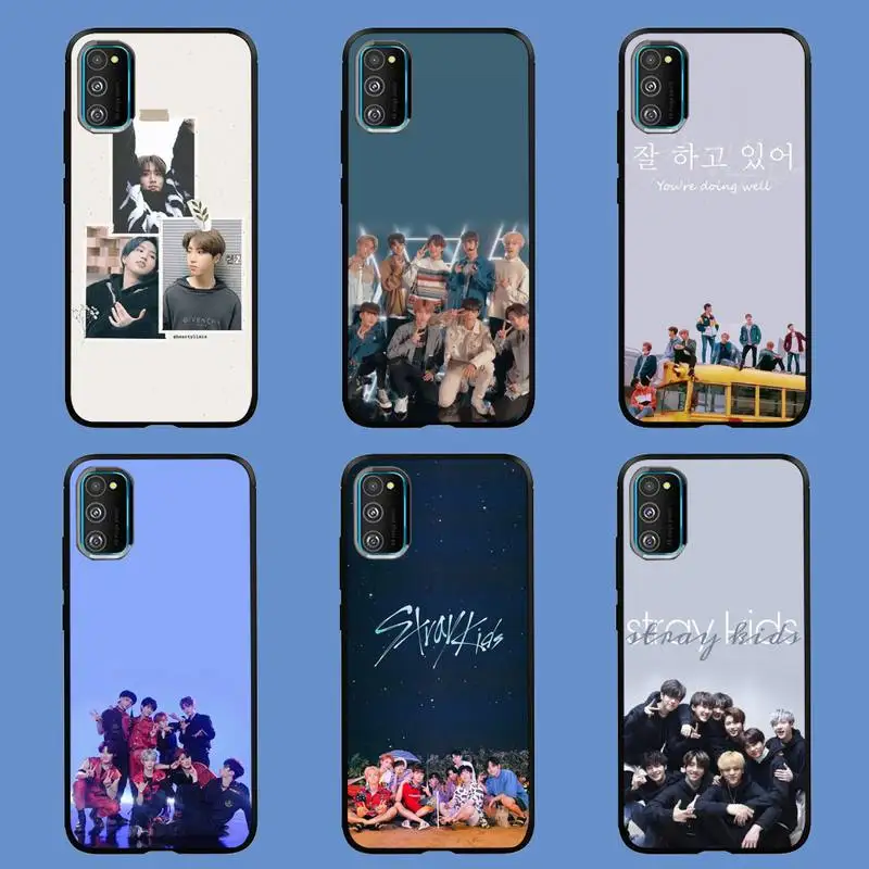 

KPOP STRAY KIDS SKZ Phone Case For Samsung J2 J4 J5 J6 J7 J8 Prime Plus Note 7 8 9 10 20 lite ultra Cover