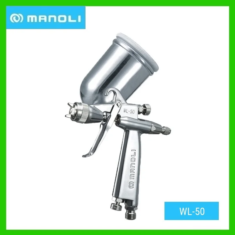 

MANOLI WL-50 с низким уровнем Давление ручной починим ручной пистолет-распылитель WL50 мини Краски ing пистолет с чашкой для Краски ремонтные детали пневматических инструментов