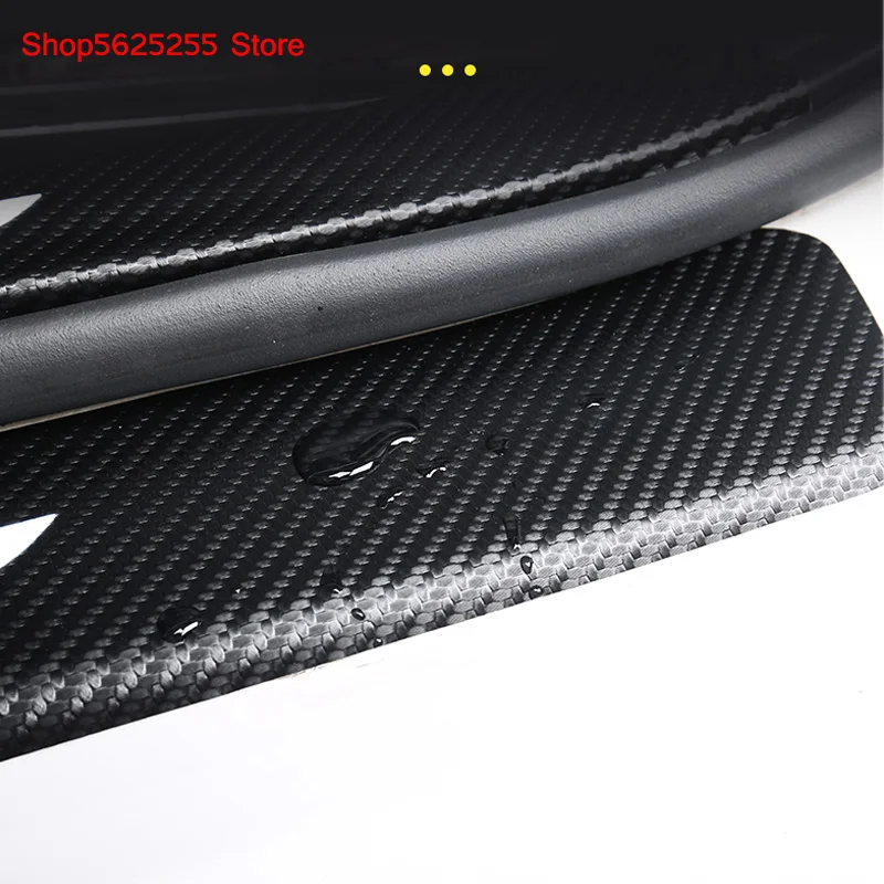 

For Mazda CX30 CX-30 2020 2021 Accessories Door Sill Sticker Protective Cover Anti-kick Interior Modification Car Decoration