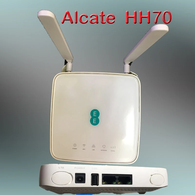  Alcatel HH70vb EE 4G 300 / LTE Cat7 Alcatel LinkHub HH70 cpe AC Wi-Fi    4g rj45  4g Wi-Fi 