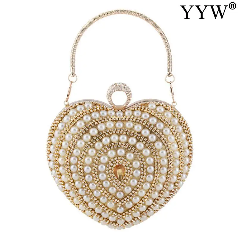 Изысканный женский клатч металлическая вечерняя сумка с надписью Стразы Love